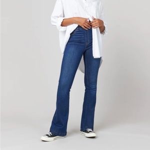 NWT Spanx Flare Jeans in Midnight Shade